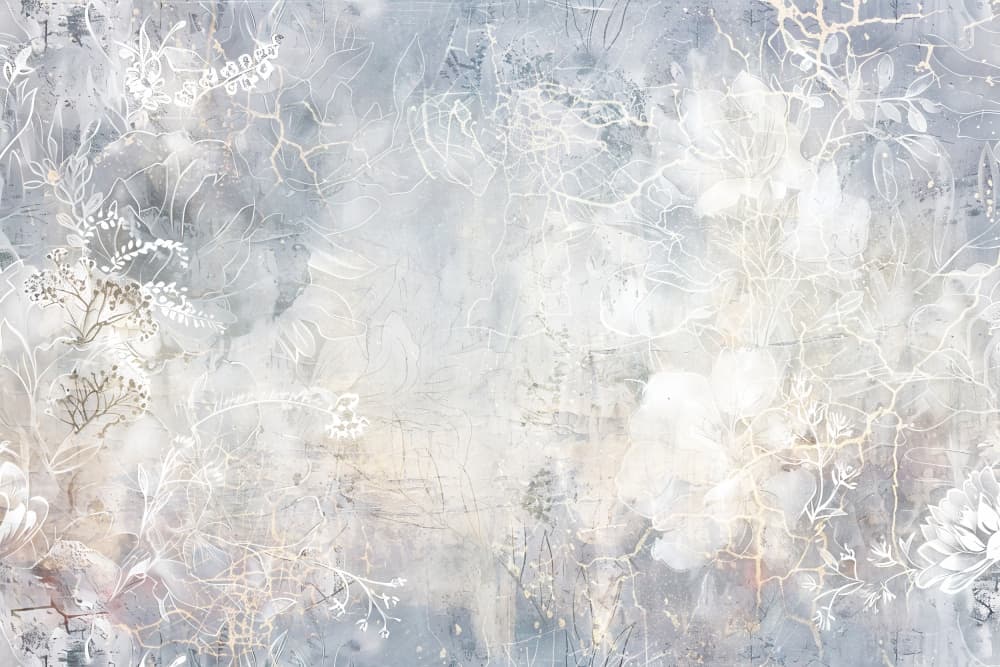 Soft Floral Abstract by Rafal Kulik — canvas wall art