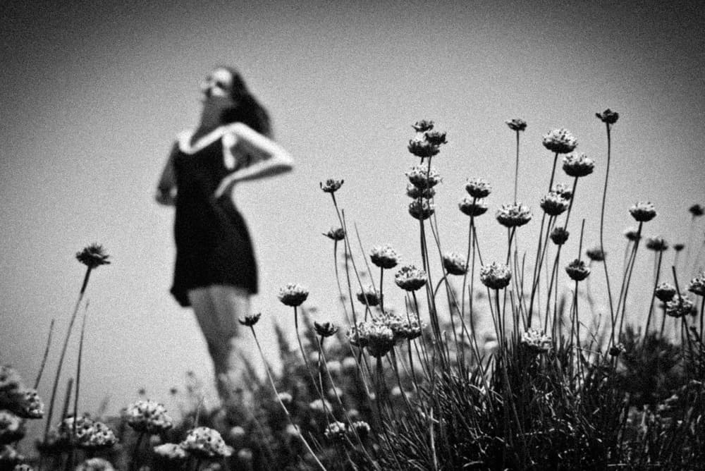 Elegant Woman Summer Flowers by Rui Ferreira — canvas wall art