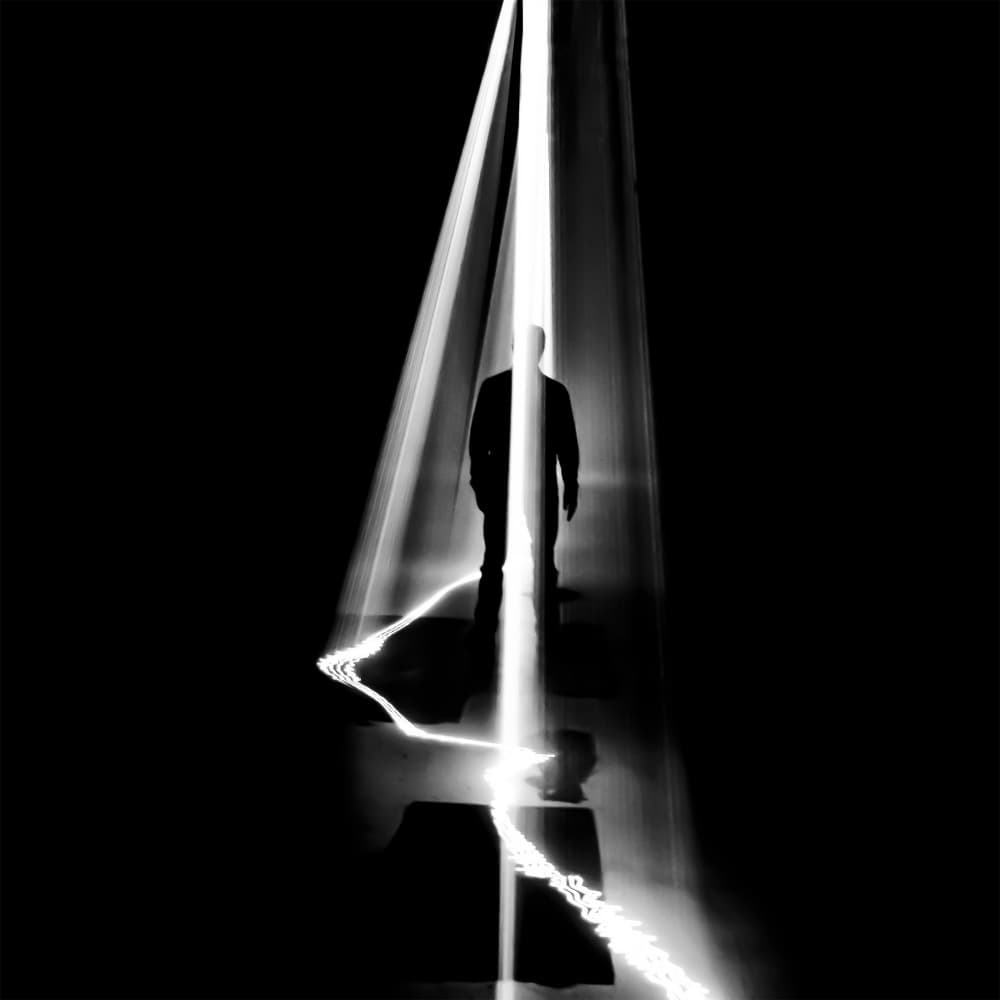 Man On Light Path by Gerard Valckx — canvas wall art
