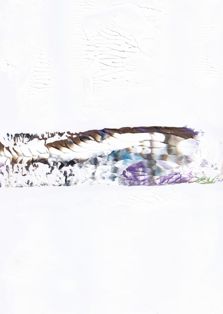 Abstract Horizon Blend by Maira Ribena — canvas wall art
