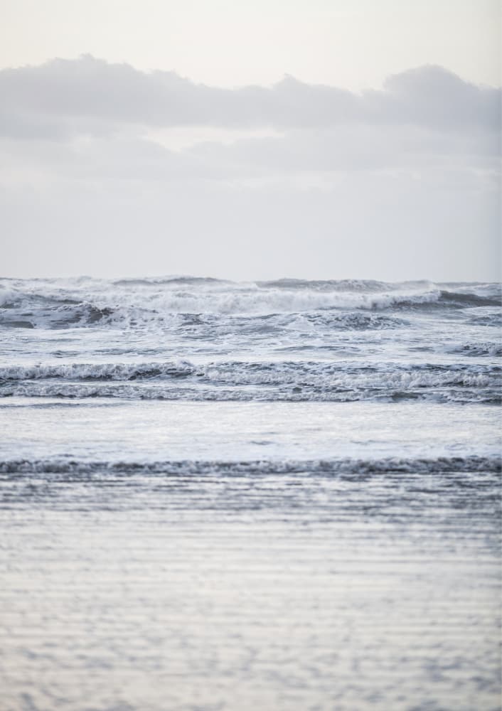 The Sea 1 by Mareike Böhmer — canvas wall art