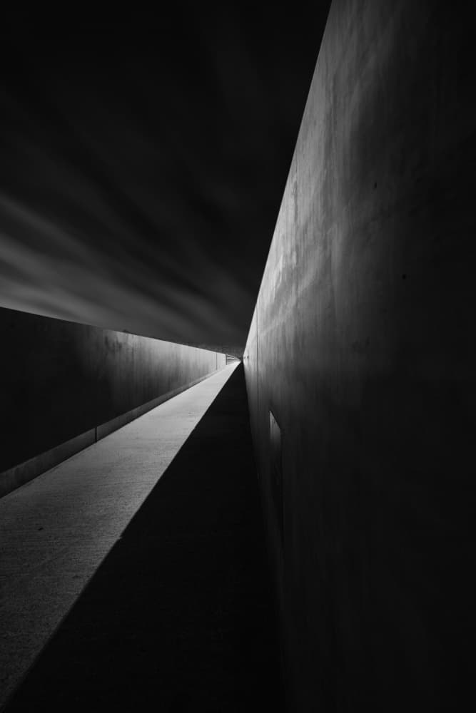 Architectural Light Passage by Juan Pablo de Miguel — canvas wall art