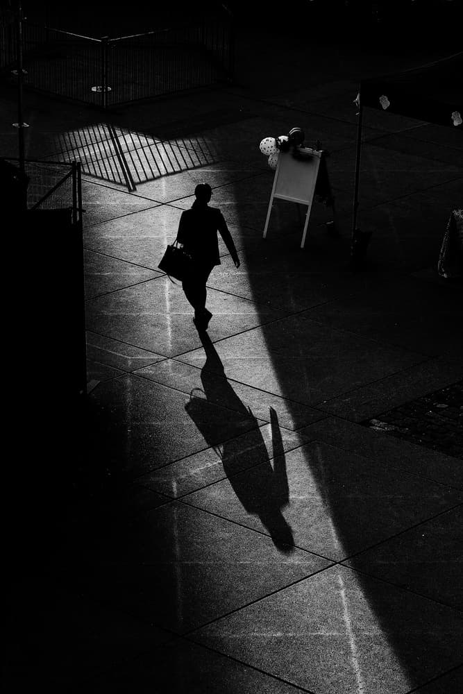 Long Shadow Walk by Jian Wang — canvas wall art