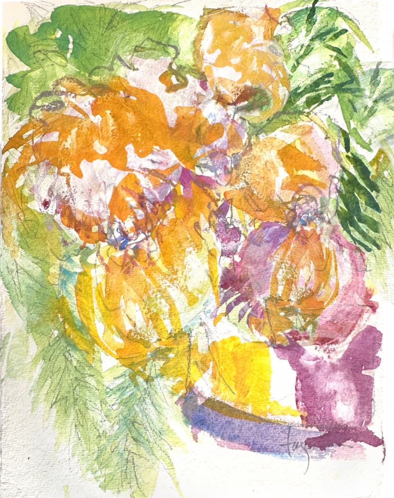 Passion of the Orchid Bloom by Dorothy Fagan — canvas wall art
