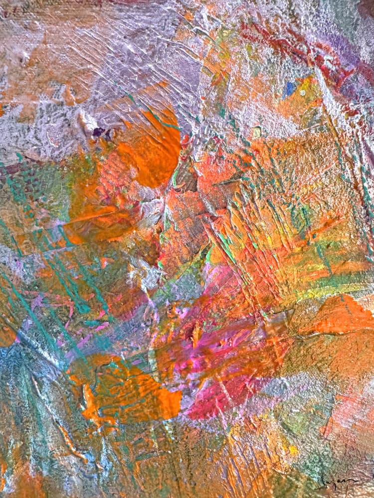 Vibrant Chaos by Dorothy Fagan — canvas wall art