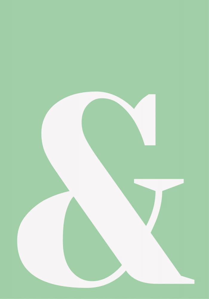 Ample Ampersand by Athene Fritsch — canvas wall art