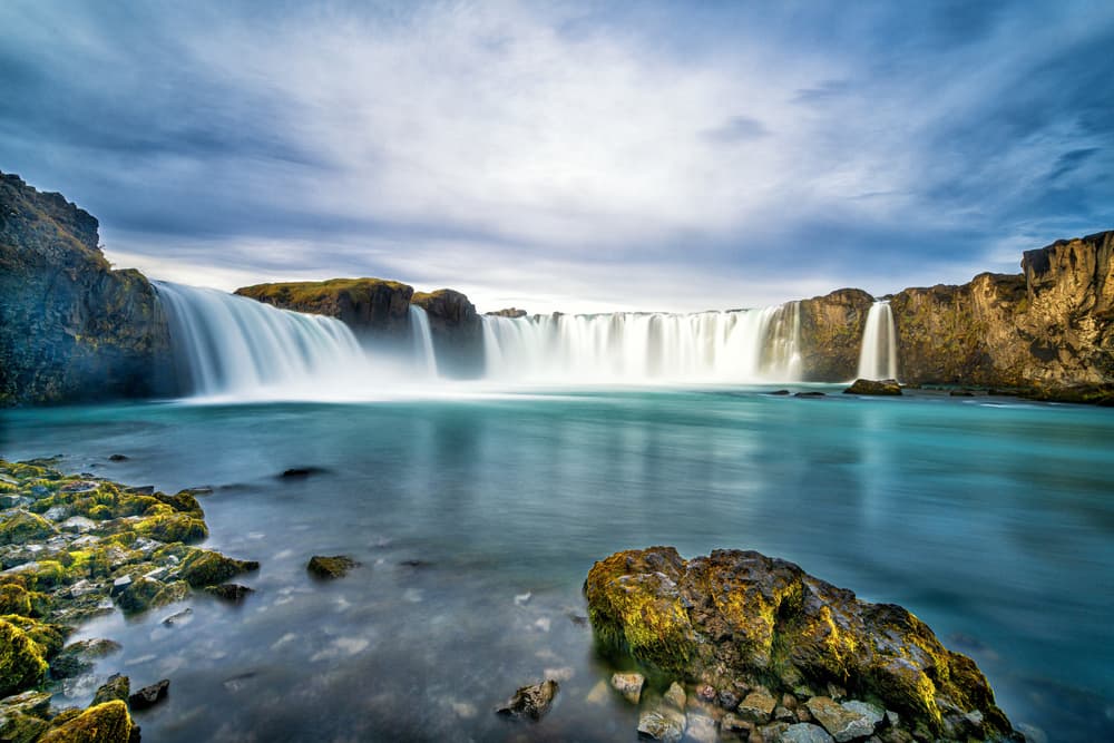 Silky Waterfall Majesty by Jeffrey C. Sink — canvas wall art