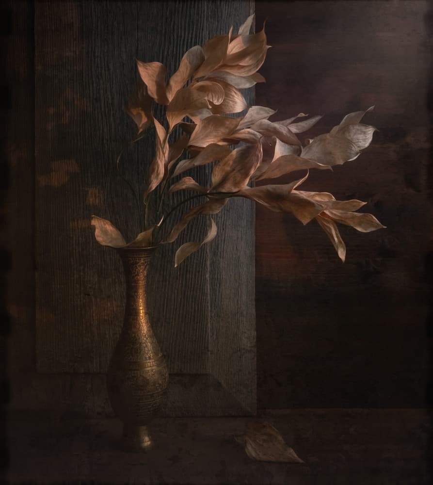 Autumnal Vase Still Life by Igor Tokarev — canvas wall art