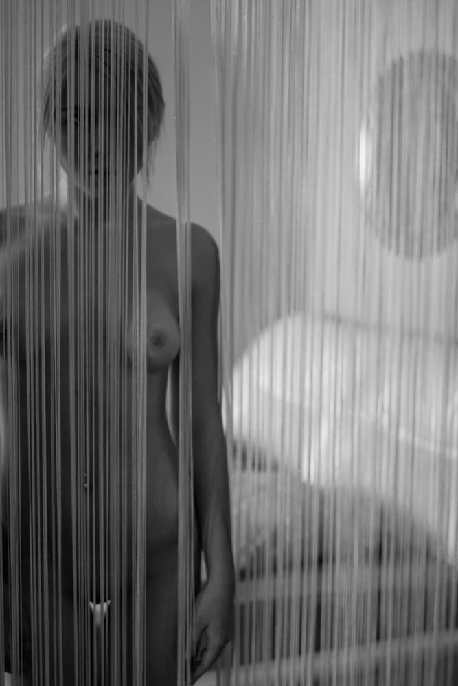 Veiled Female Form by Mikhail Faletkin — canvas wall art