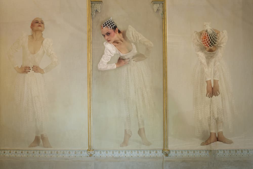 Ethereal Ballet Trio by Christine von Diepenbroek — canvas wall art