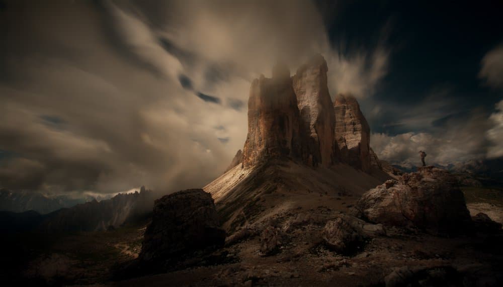 Epic Mountain Adventure by Siarhei Mikhaliuk * — canvas wall art