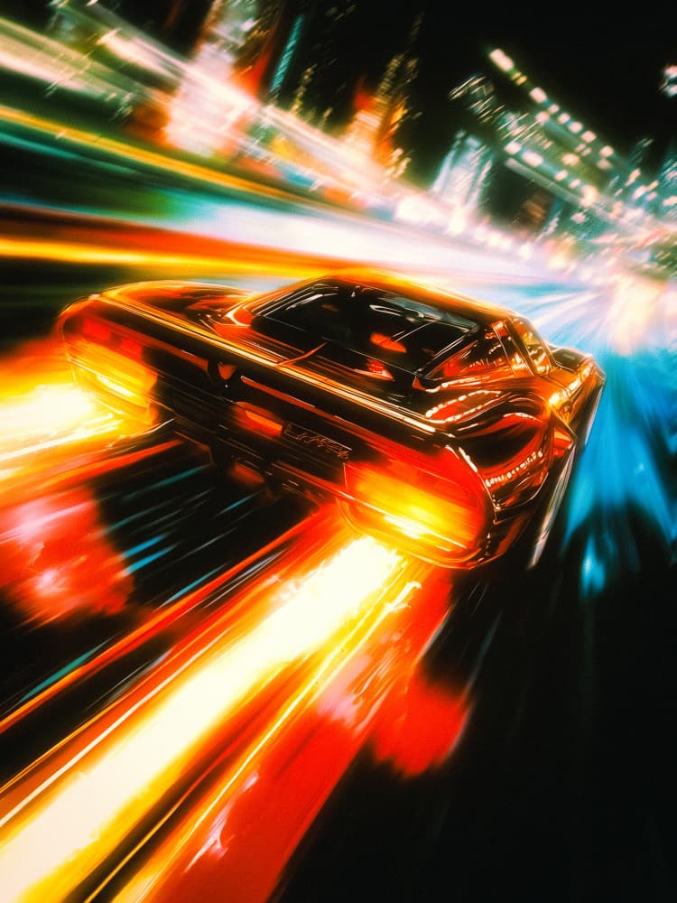 Street Racers by Taudalpoi — canvas wall art