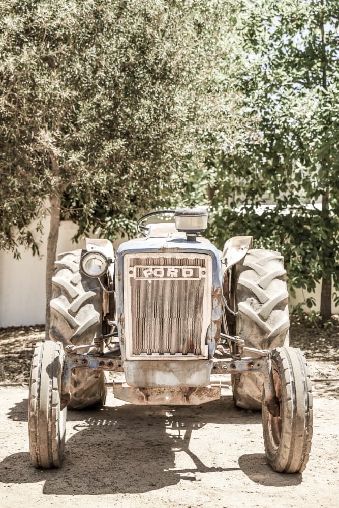 Rugged Tractor Scene by Shot by Clint — canvas wall art