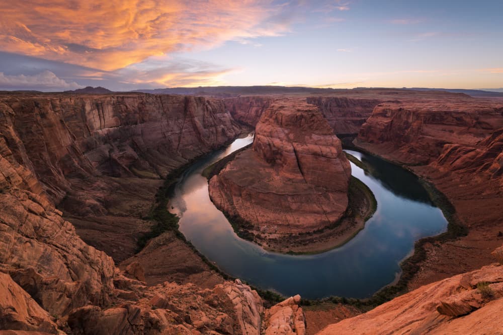 Horseshoe Bend by Stefan Hefele — canvas wall art