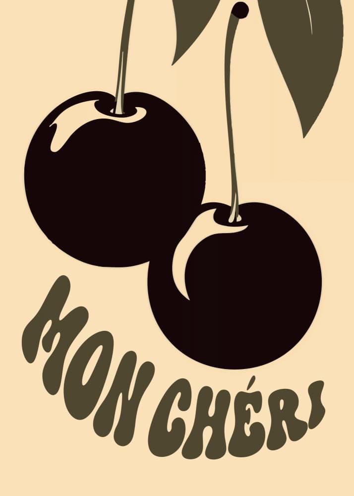 Sweet Mon Cheri Cherries by Andreas Magnusson — canvas wall art