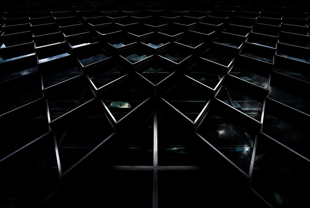 Modern Geometric Facade by Theodoor Ferdinand — canvas wall art