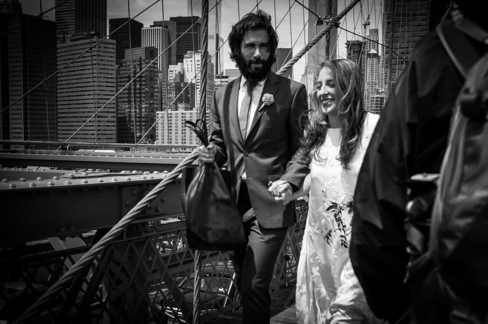 Happy City Walk by Annalisa Bontempi — canvas wall art