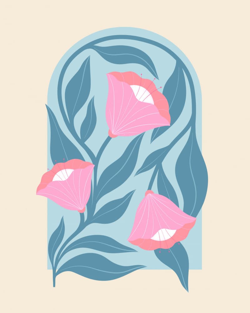Blossom by Melissa Donne — canvas wall art