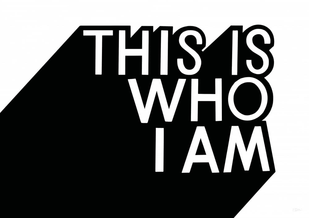 This Is Who I Am by Sofie Björkgren-Näse — canvas wall art