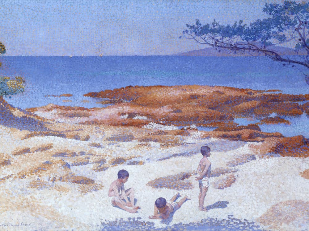 Sunny Coastal Boys by Mathieu jeuf — canvas wall art