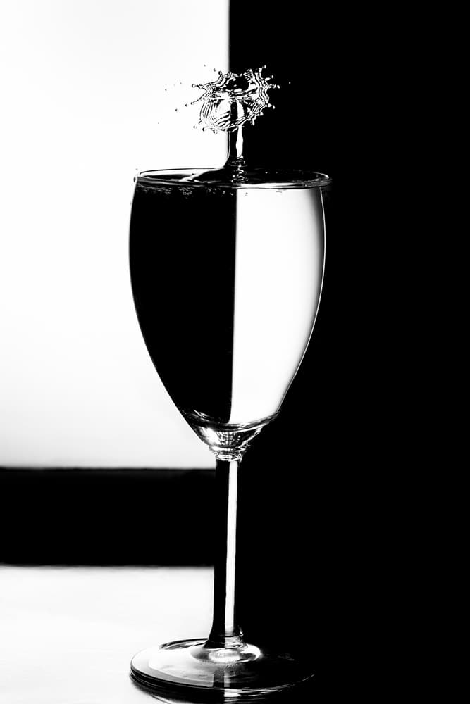 Liquid Splash Balance by Howard Ashton-Jones — canvas wall art