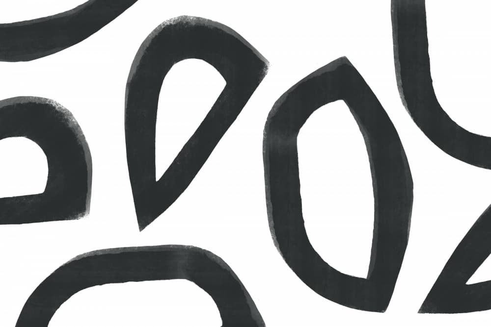 Abstract Loops by uplusmestudio — canvas wall art