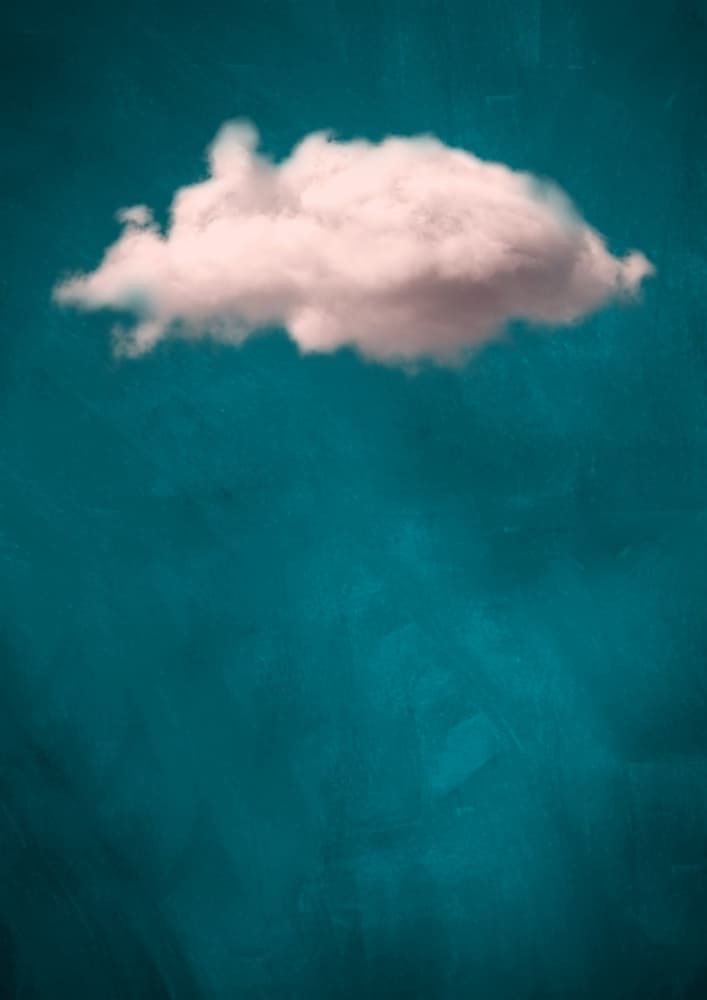 Serene Cloudscape View by Aureous — canvas wall art