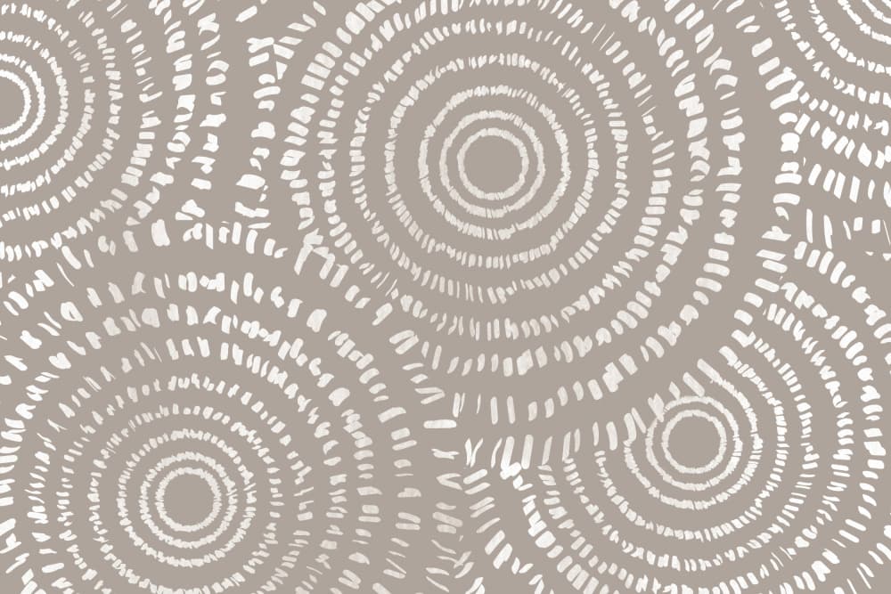 Organic Circle Pattern by Melloi Art Prints — canvas wall art