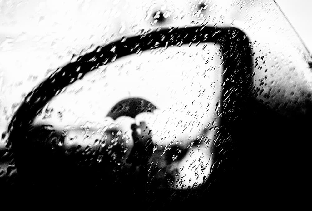Love In The Rain by Paulo Medeiros — canvas wall art