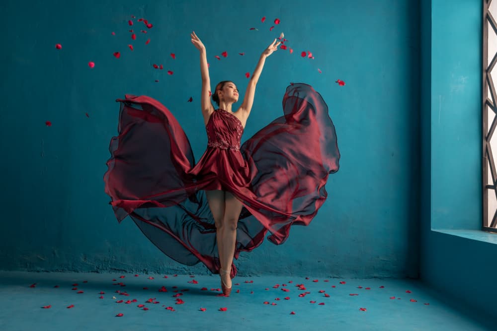 Dancing Petals by Lisdiyanto Suhardjo — canvas wall art
