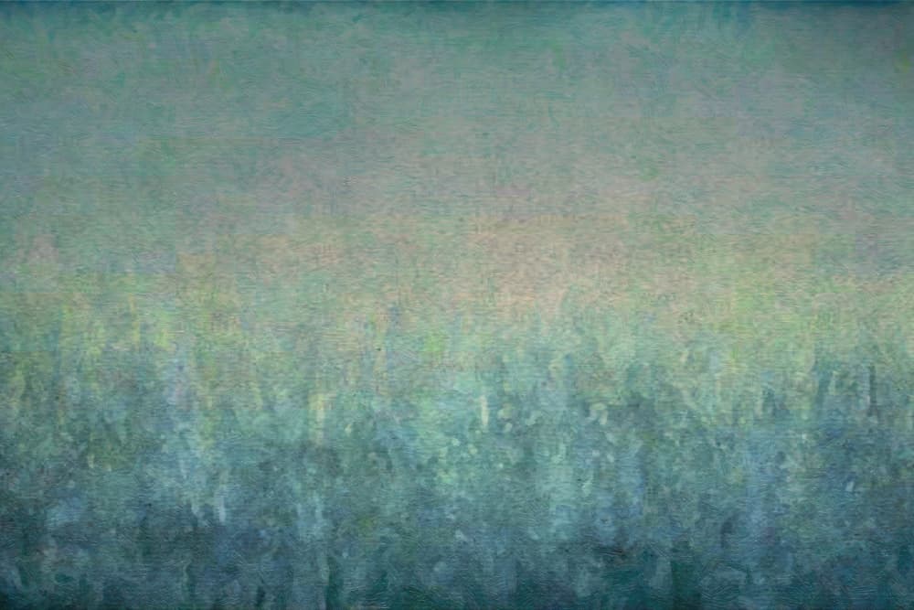 Dreamy Misty Landscape by Alpenglow Workshop — canvas wall art