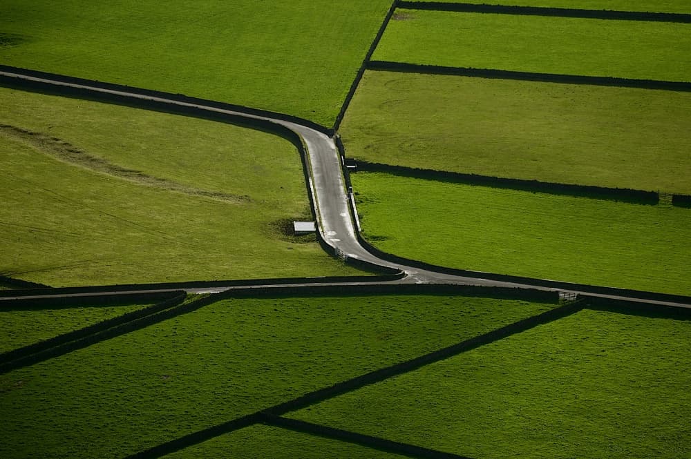 Winding Country Road by Rui Caria — canvas wall art