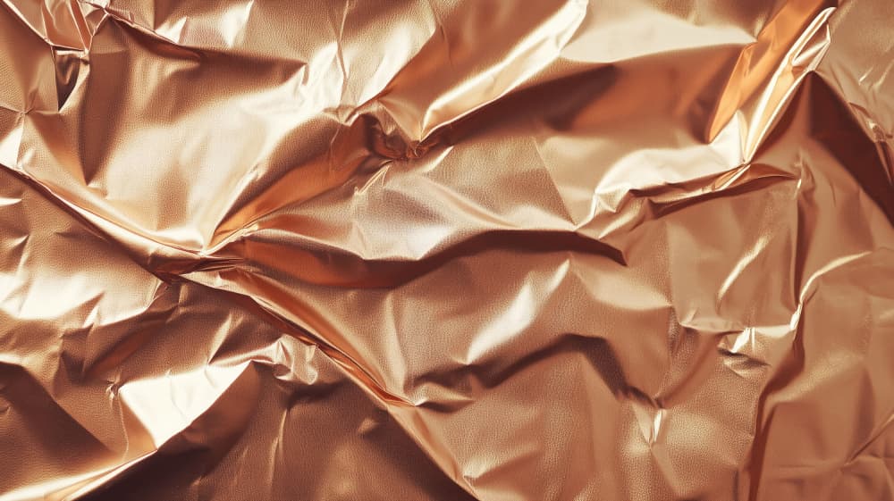 Rose Gold Shimmer by Marika Barsrsind — canvas wall art