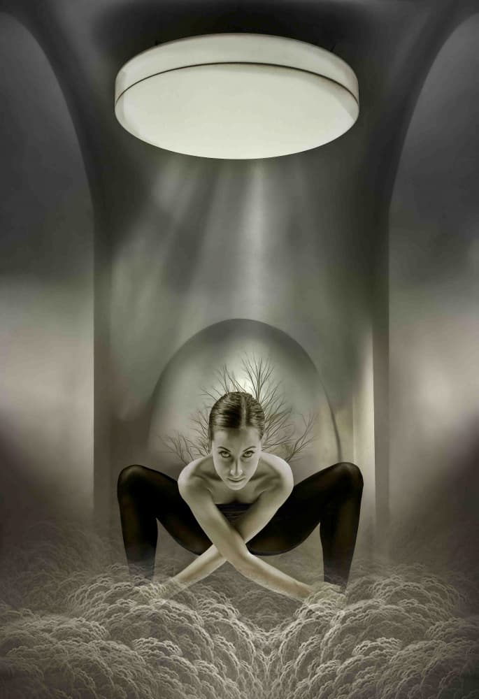 Ethereal Contemplation by Gerard Valckx — canvas wall art