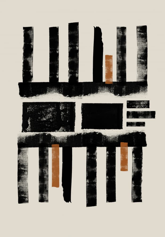 Geometric Rhythm by THE MIUUS STUDIO — canvas wall art