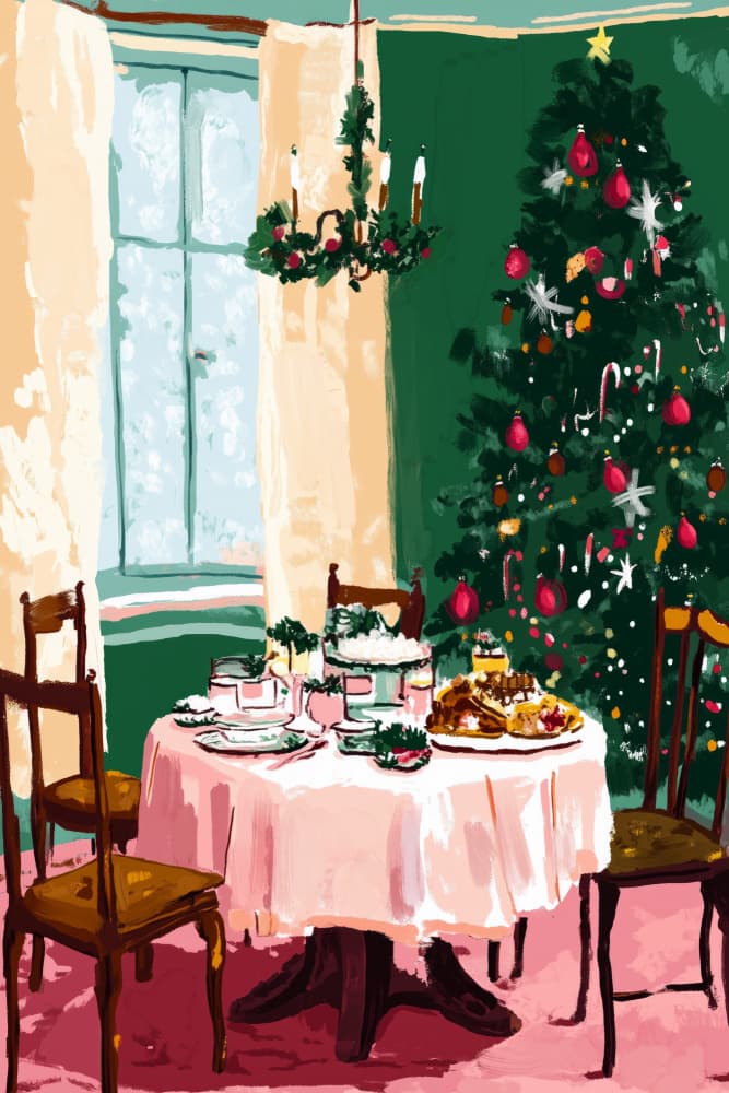 Ohchristmasno02 by Treechild — canvas wall art