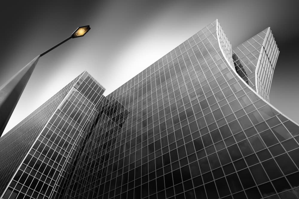 Modern City Light by Akira TAKAUE — canvas wall art