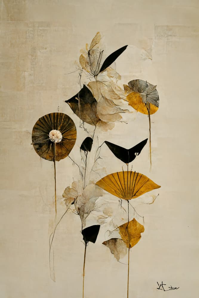 Whispering Petals by Treechild — canvas wall art