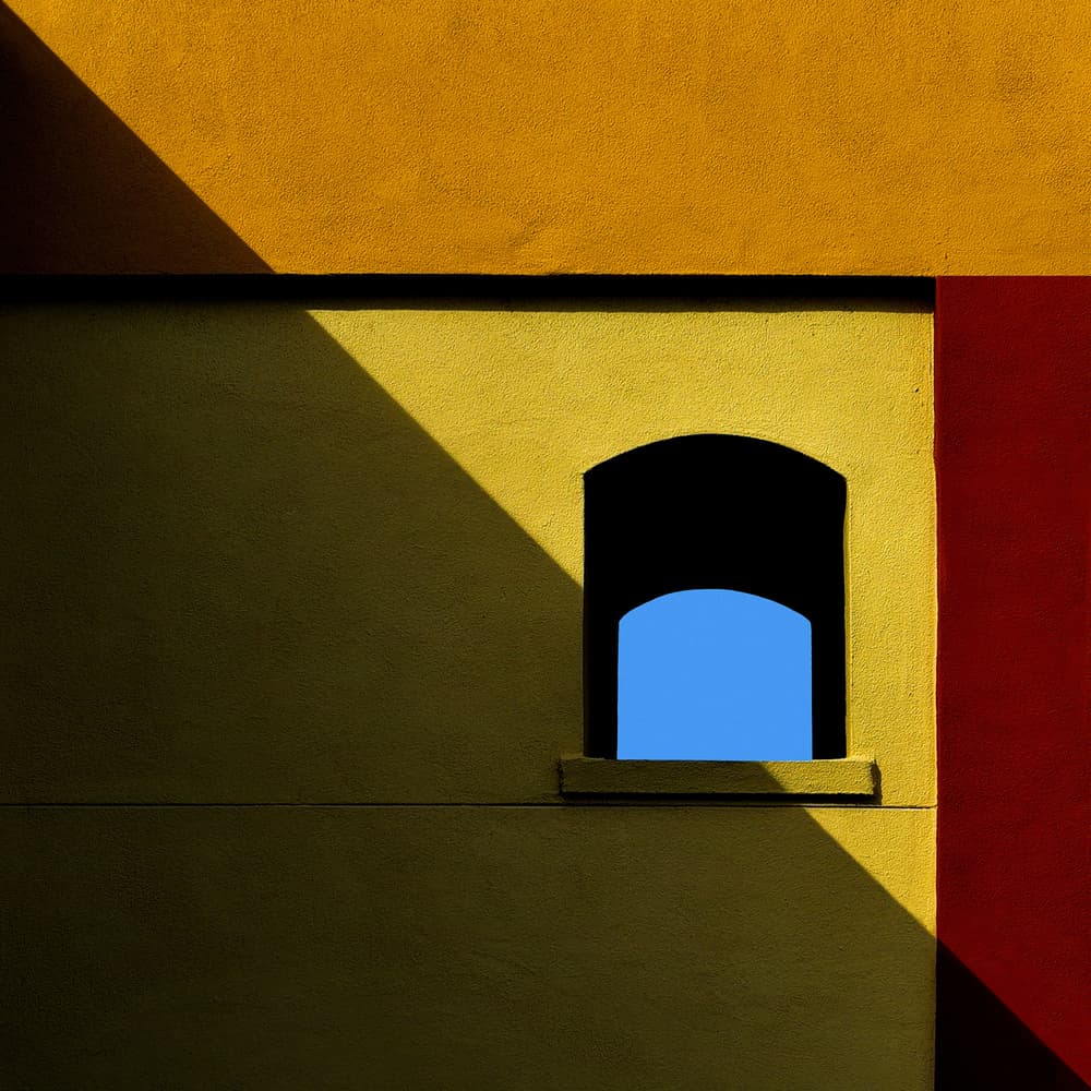 Urban Color Blocks by Cindy Liu — canvas wall art