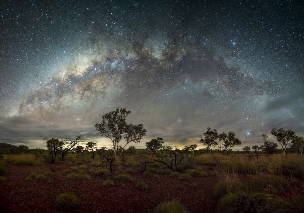 Outback Milky Way by Yan Zhang — canvas wall art