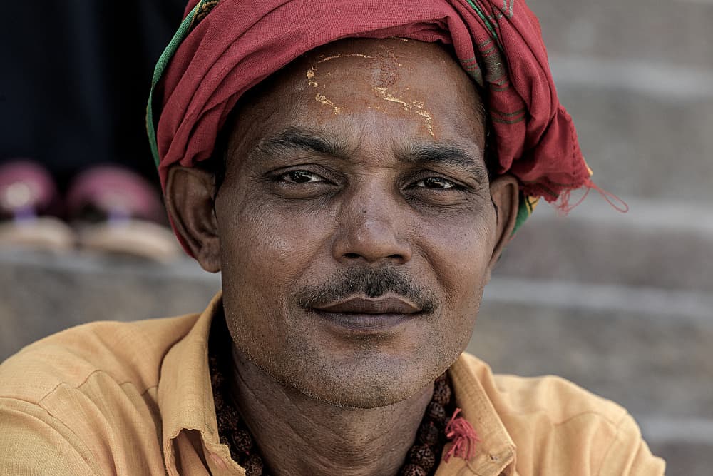 Spiritual Indian Man by Jois Domont ( J.L.G.) — canvas wall art