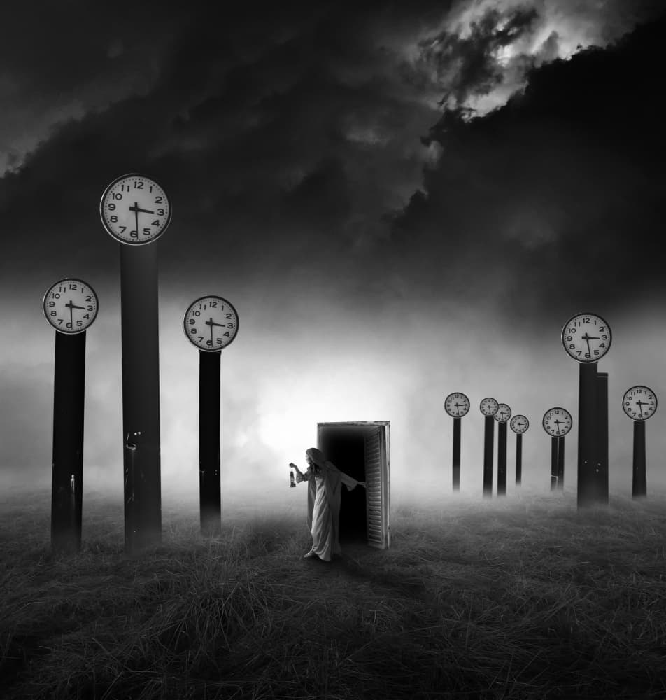 Misty Time Passage by Hari Sulistiawan — canvas wall art