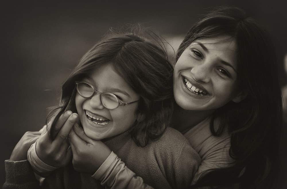 Pure Childhood Laughter by nebula — canvas wall art