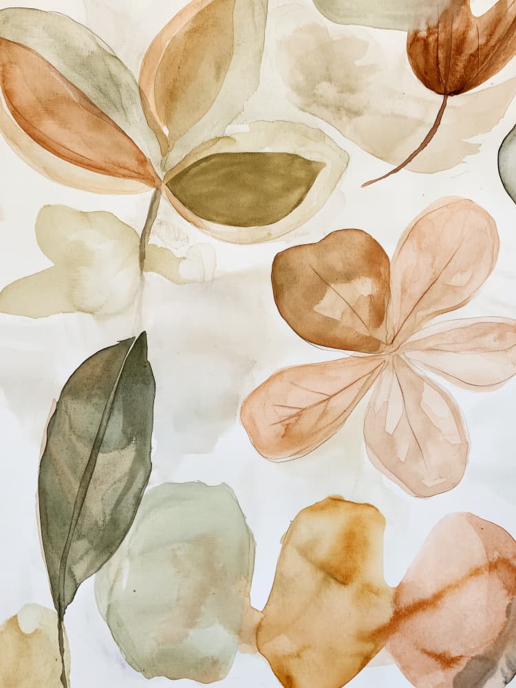 Pastel Petals Dance by Treechild — canvas wall art