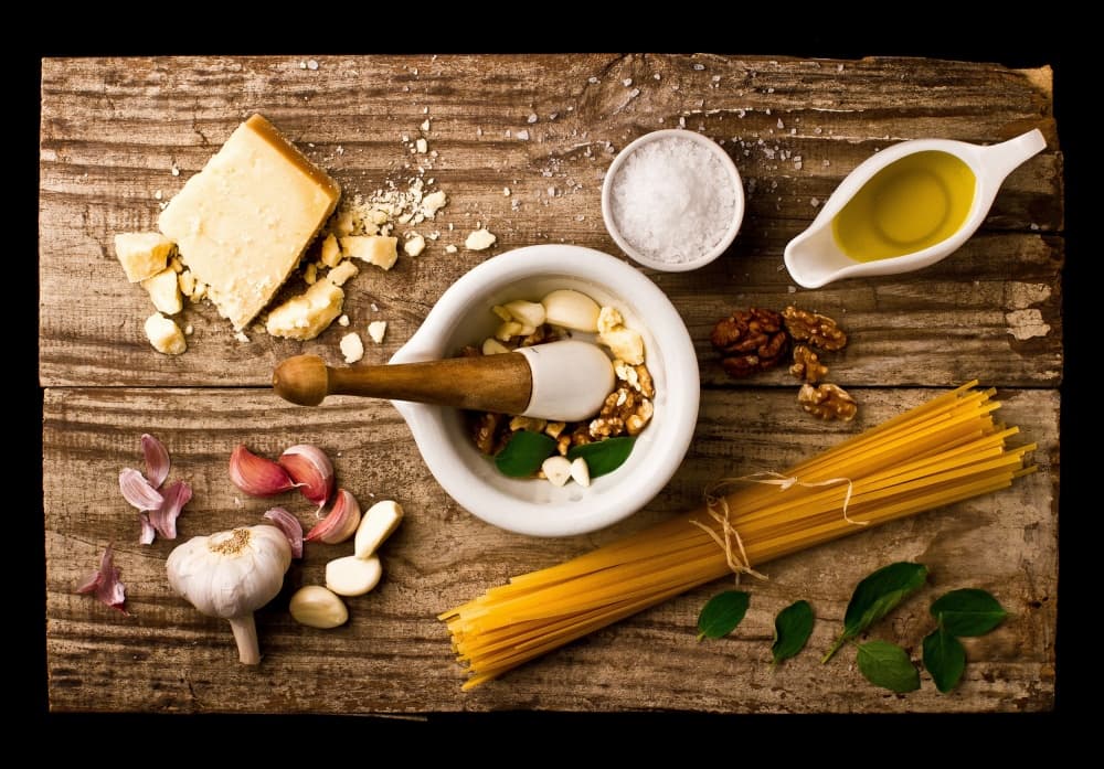 Rustic Pesto Preparation by Luiz Laercio — canvas wall art