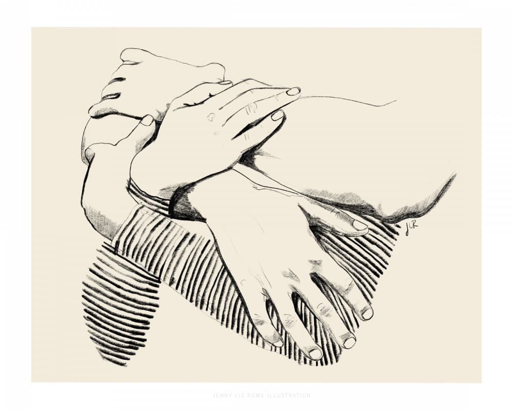 Jlr Love2 Copy by Jenny Liz Rome — canvas wall art