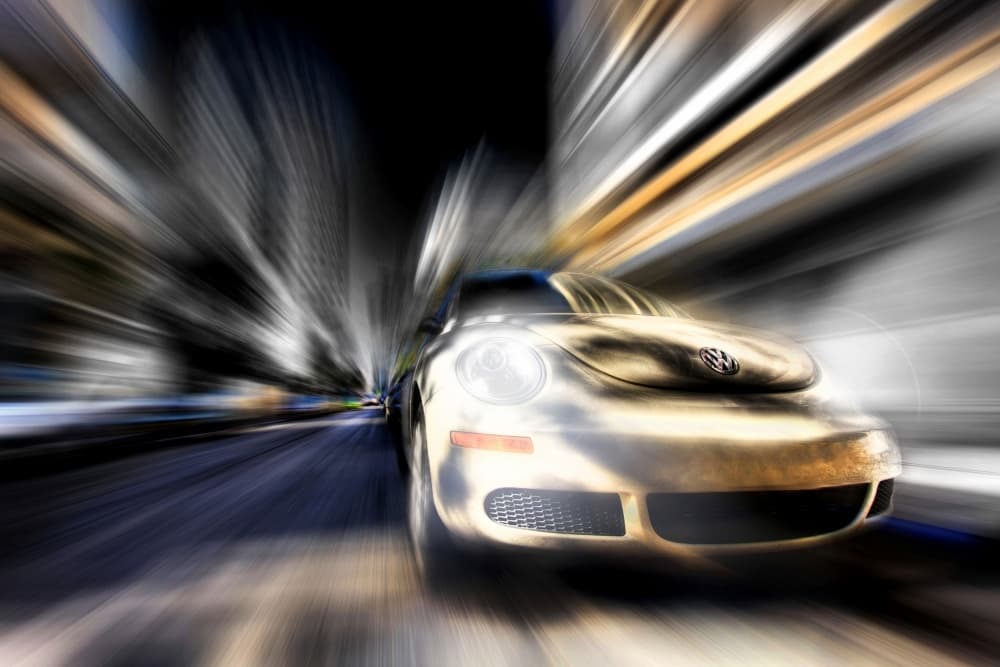 Urban Speed Blur by Eliran Perez — canvas wall art