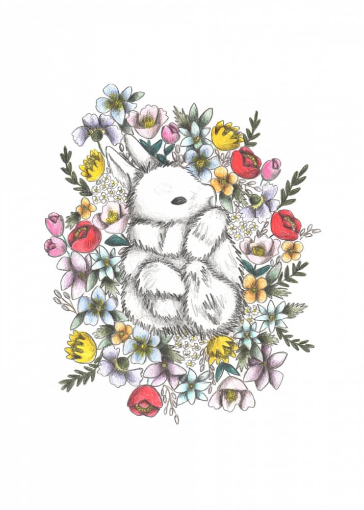 Sweet Bunny Floral Bloom