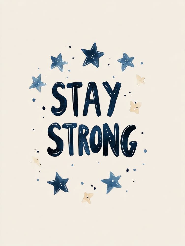 Stars of Strength by Treechild — canvas wall art