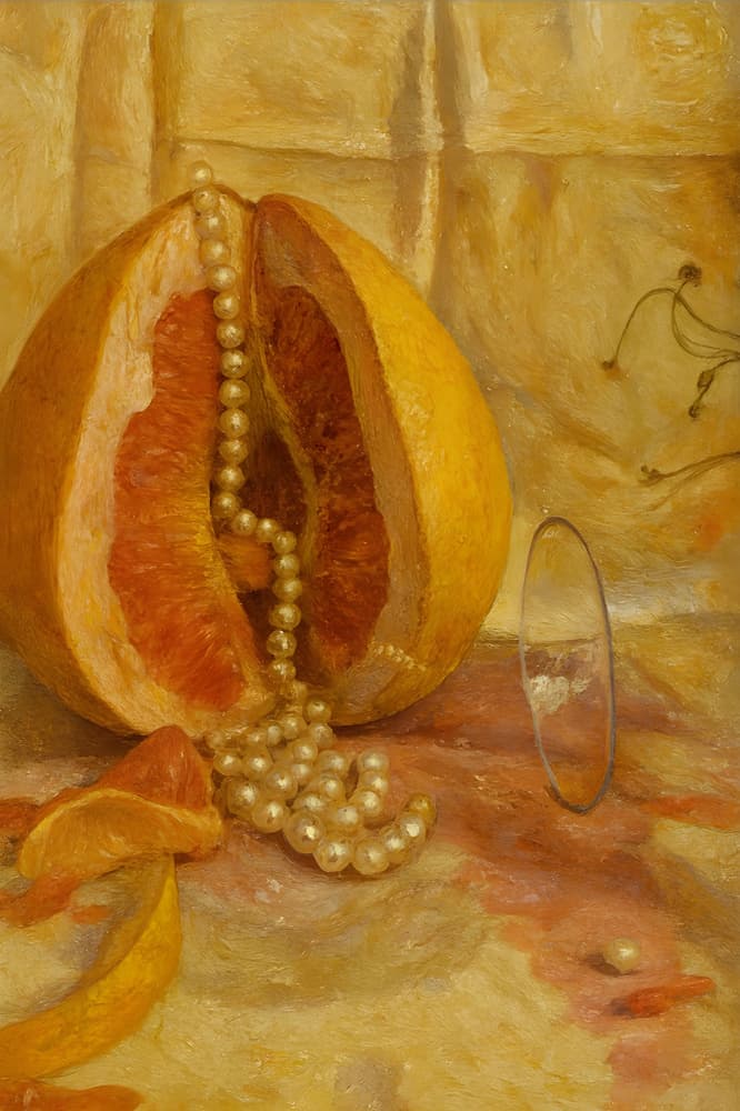Sensual Grapefruit Pearls